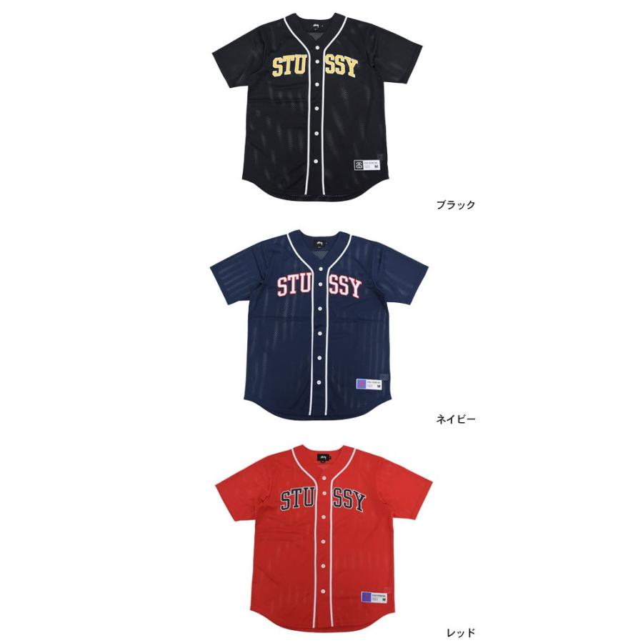 STUSSY（ステューシー） STUSSY Mesh Baseball シャツ 半袖(stussy