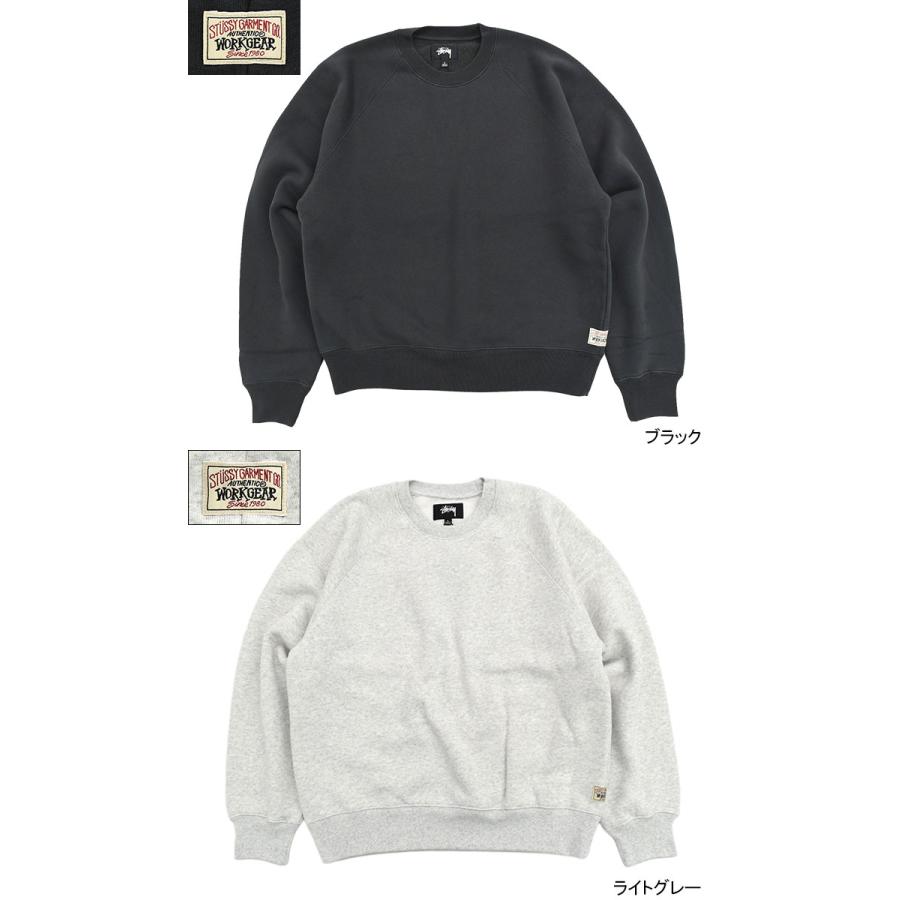 STUSSY（ステューシー） トレーナー メンズ Fleece Raglan ( stussy