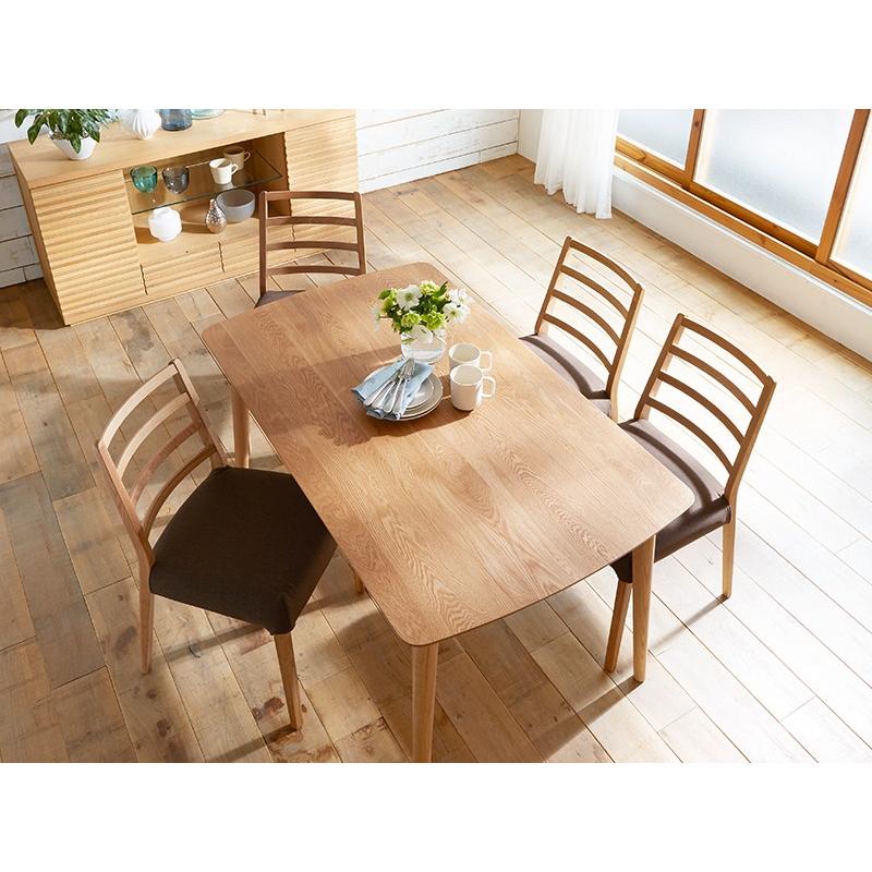 大塚家具 ダイニングテーブル 4本脚 シネマ3 レッドオーク材 幅150cm