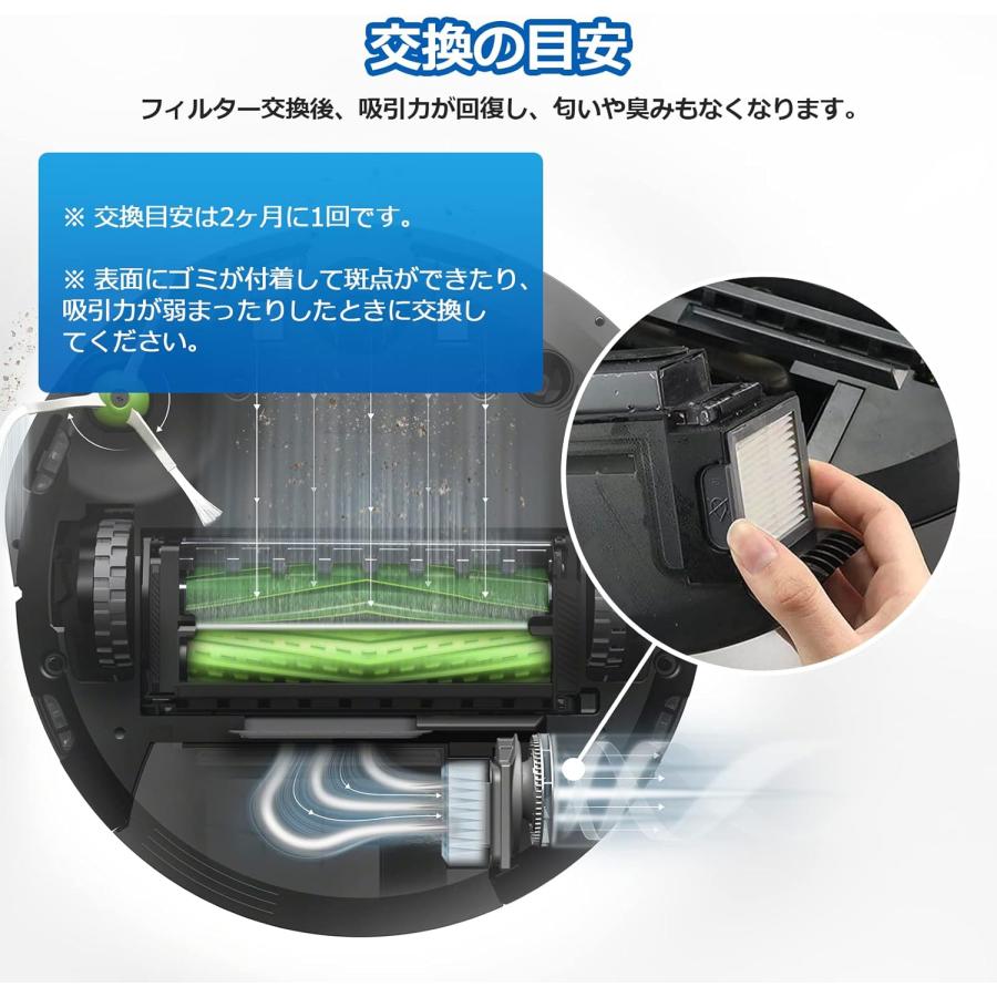 iRobot（アイロボット） ルンバ フィルター ルンバe5 i7 i7+ i5 i5+ i3