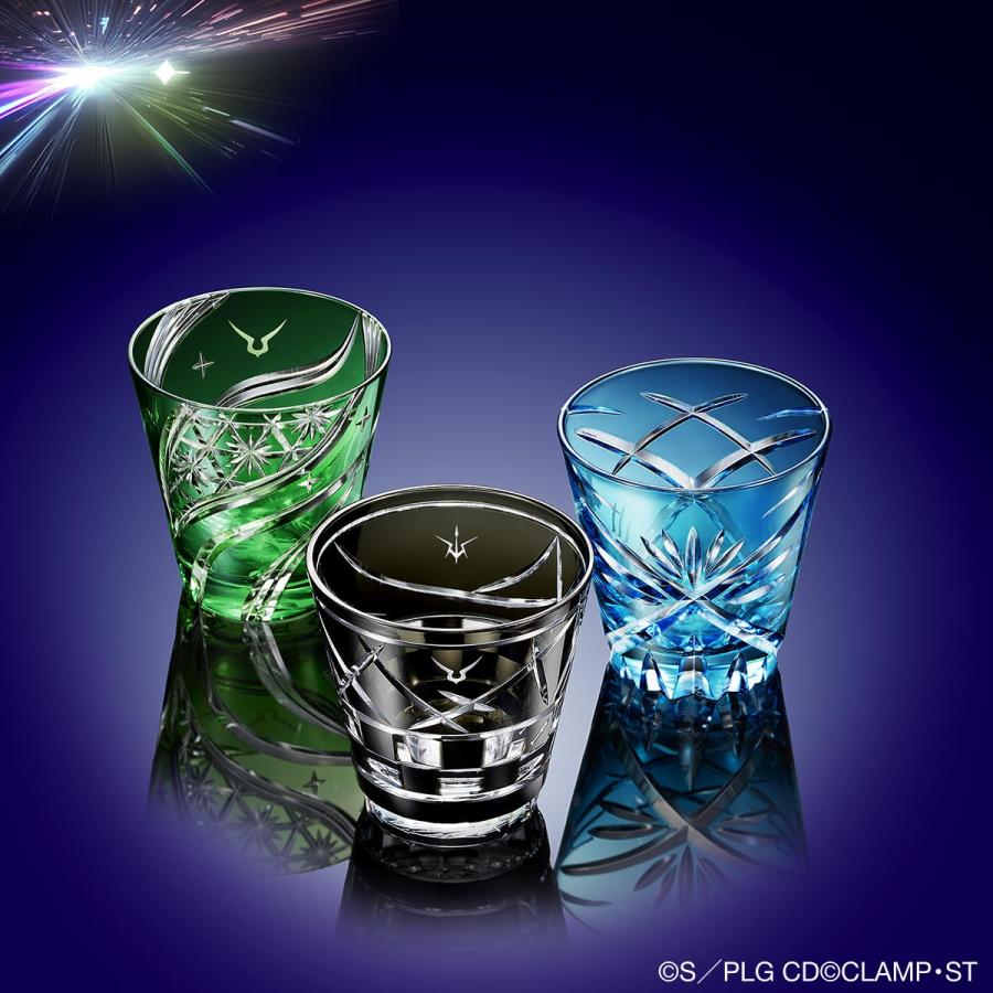 コードギアス 反逆のルルーシュ 江戸切子グラス プレミコ ルルーシュ