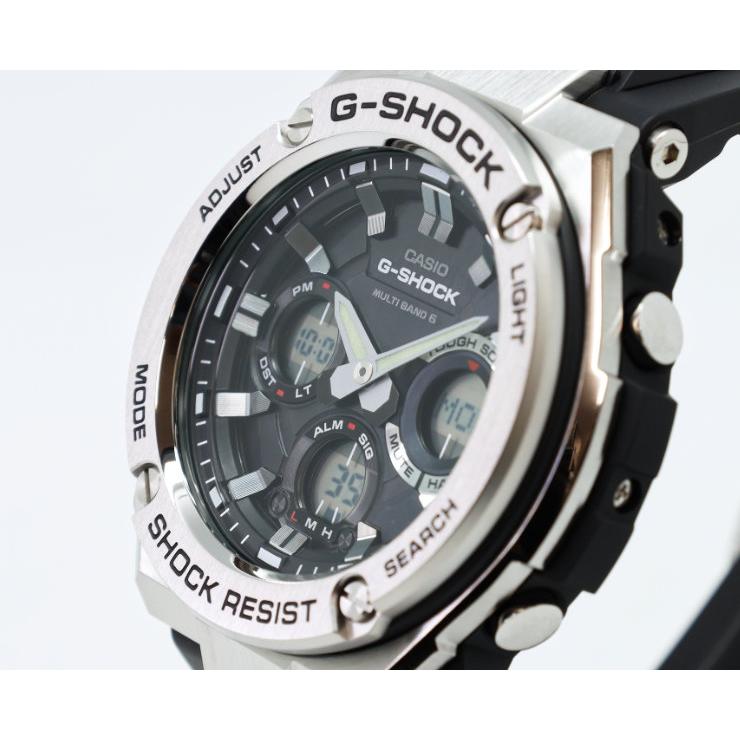 G-STEEL G-SHOCK Gショック 電波 ソーラー GST-W110-1AJF カシオ G