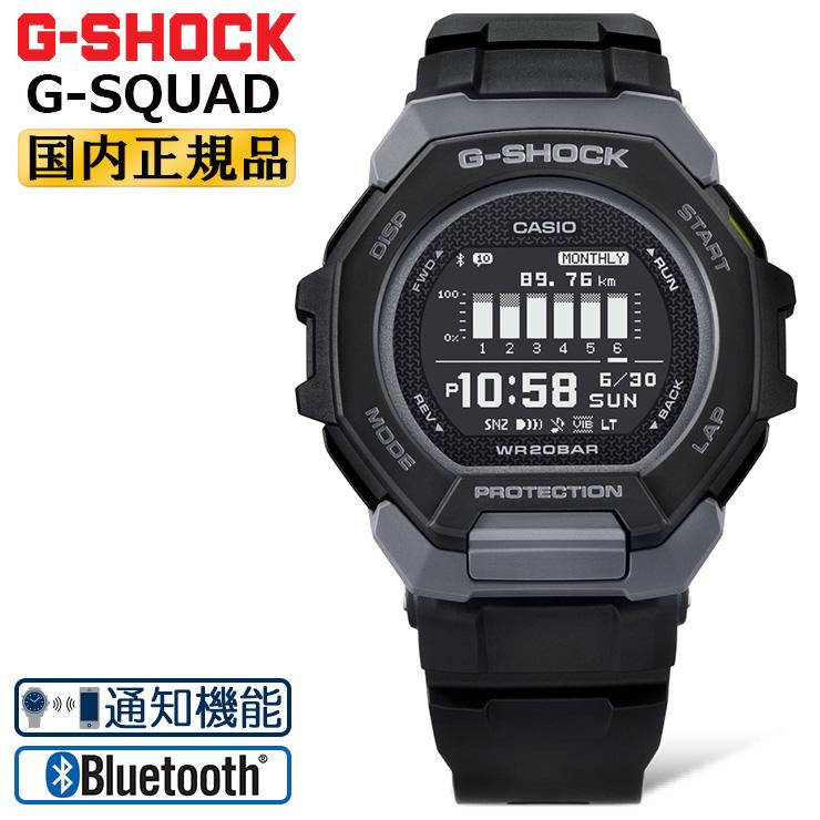 G-SQUAD CASIO G-SHOCK GBD-300-1JF ブラック スマートフォンリンク