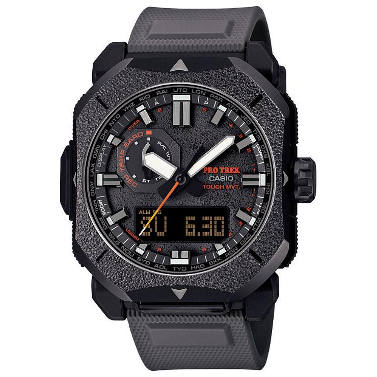 PRO TREK カシオ プロトレック スクエアケース 電波 ソーラー トリプル