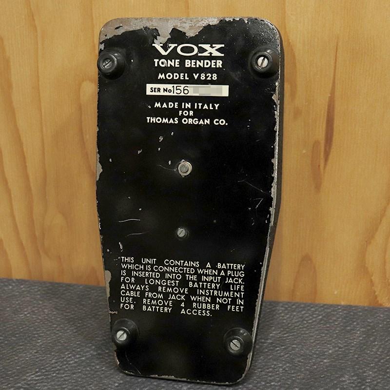 VOX VOX VINTAGE V828 Tone Bender Black Case & Silver Panel