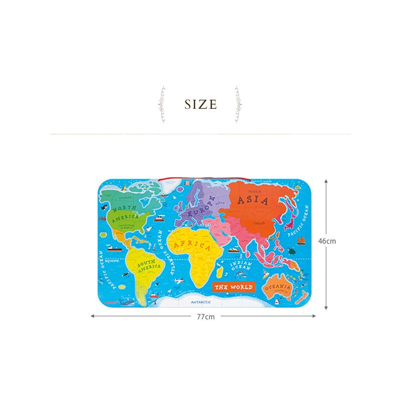 Janod（ジャノー） パズルワールドマップ 世界地図パズル JANOD