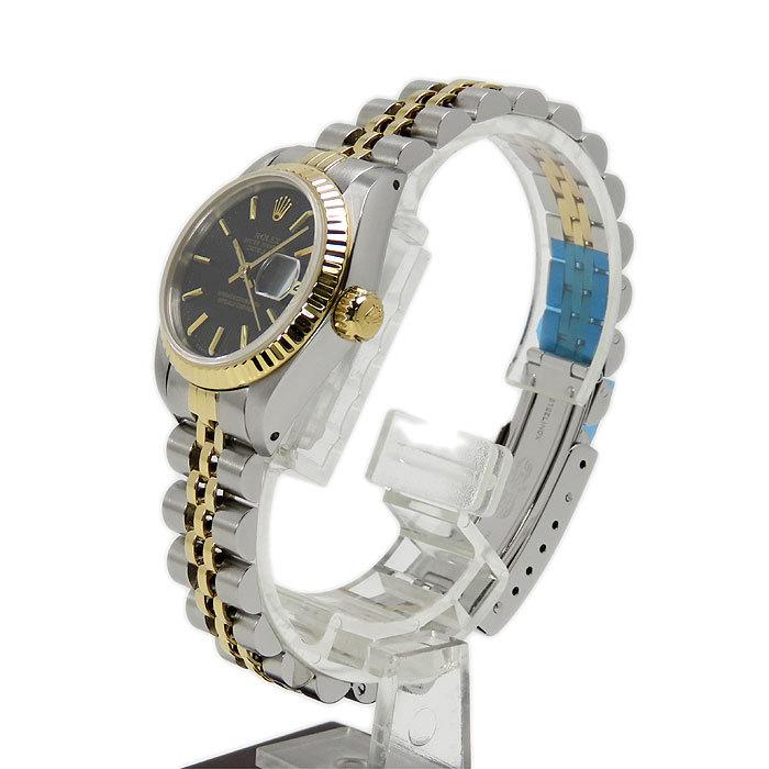 デイトジャスト 送料無料 ロレックス 69173 R番 1987年 ブラック