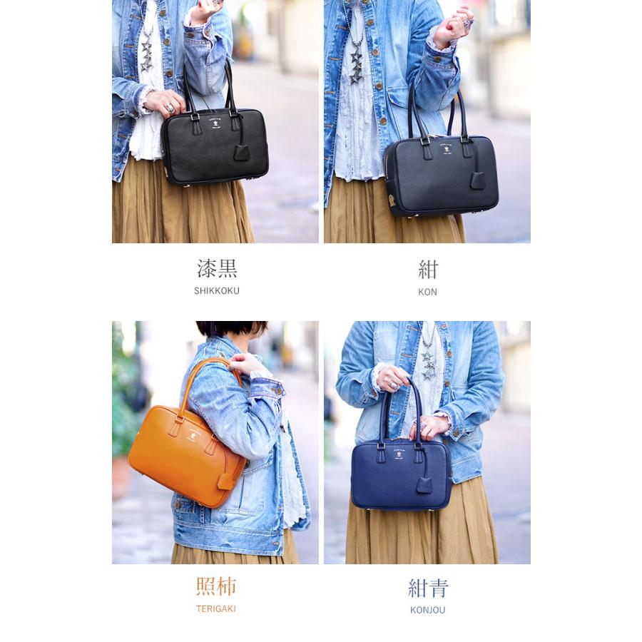 A.D.M.J（エーディーエムジェイ） ADMJ シュリンクレザー ボストン