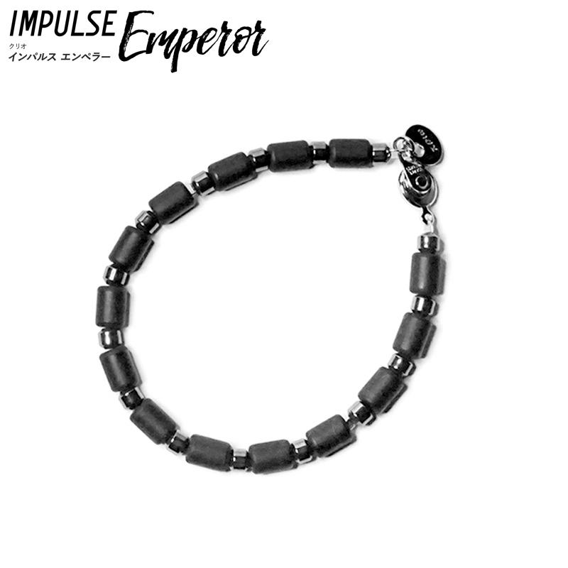 CHRIO クリオ インパルスブレスレット エンペラー ヘマタイト ブラック
