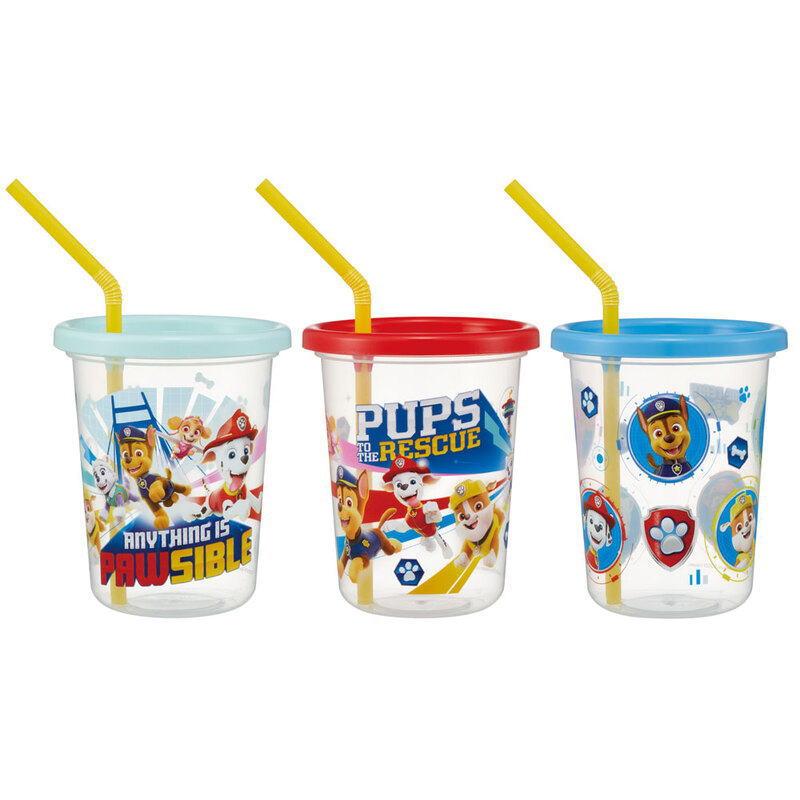 スケ652721 【パウ・パトロール】ストロー付きタンブラー320ml3個