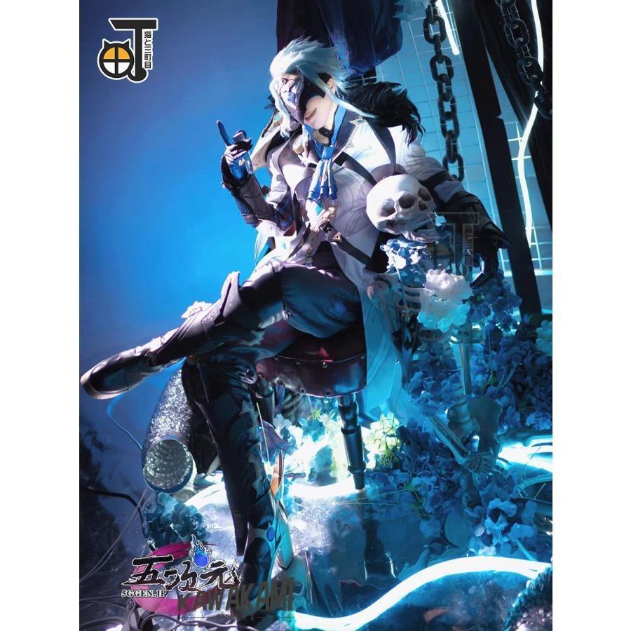 猫と三丁目 原神 コスプレ 博士 ドットーレ ファトゥス 衣装 ※ウイッグ