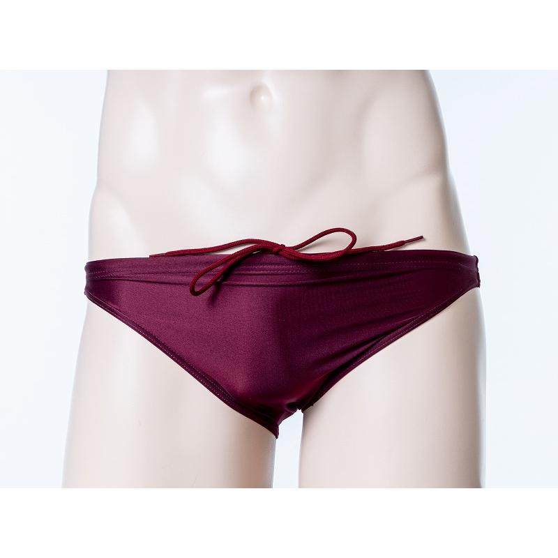 ワインレッド ロゴ「なし」 【極パン：きょくぱん】 透けやすい生地 競