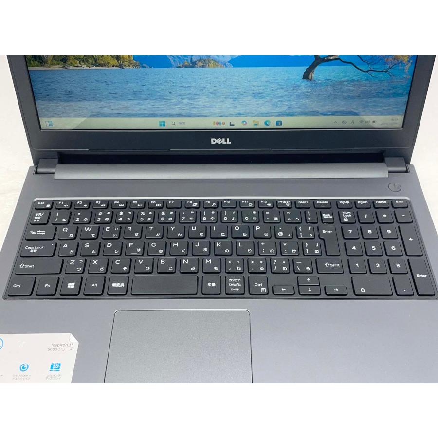 Inspiron デル Dell 5559 15.6型 Cel 3855U/4GB/1TB HDD/Windows11/WPS