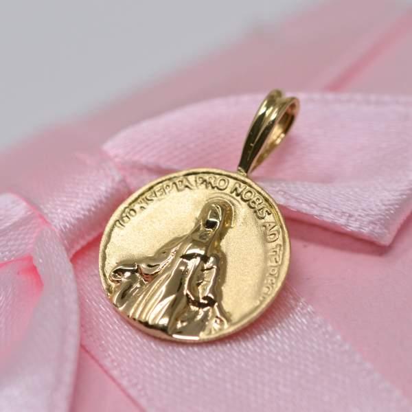 18金 ペンダントトップ K18 マリア 聖母マリア マリア像 トップ コイン