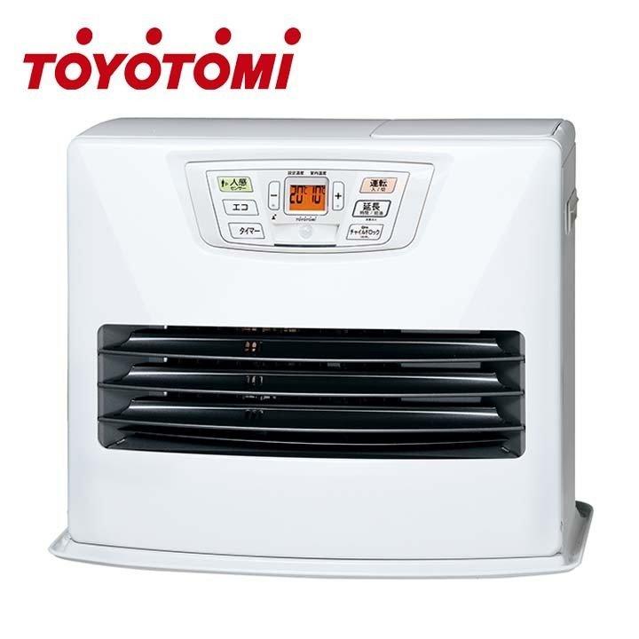 石油ファンヒーター(人感センサー付き) シルキーホワイト LC-S53H