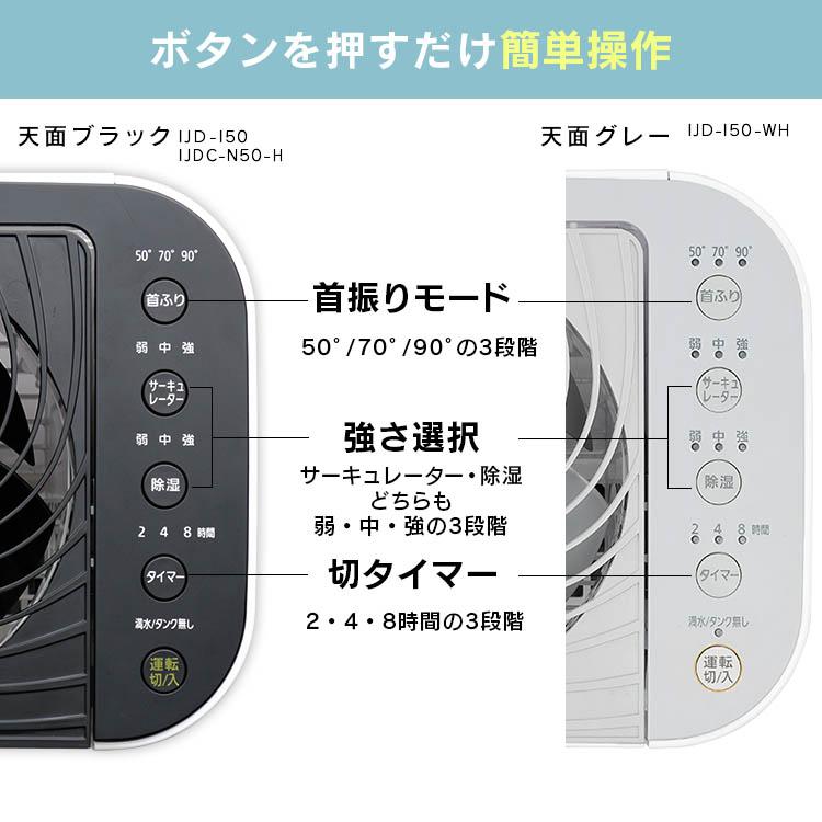 IRIS OHYAMA（アイリスオーヤマ） 除湿機 サーキュレーター 衣類乾燥機