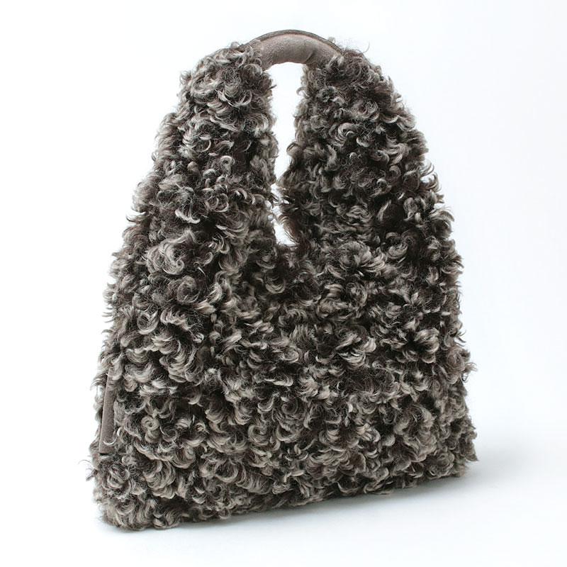 VIOLAd'ORO（ヴィオラドーロ） トートバッグ ファーバッグ エコファー