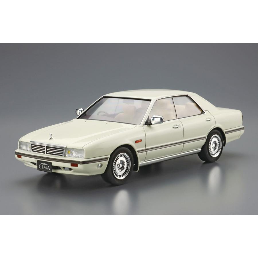 ザ・モデルカー アオシマ 1/ 24 No.31 ニッサン Y31 シーマタイプII