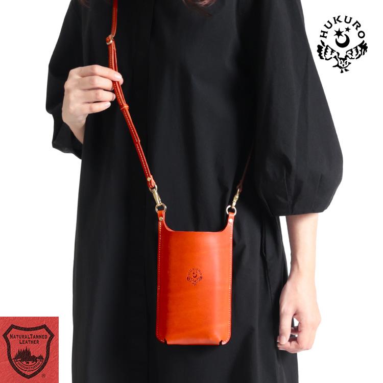 HUKURO スマホショルダー スマートサイフ M plus スマホポーチ