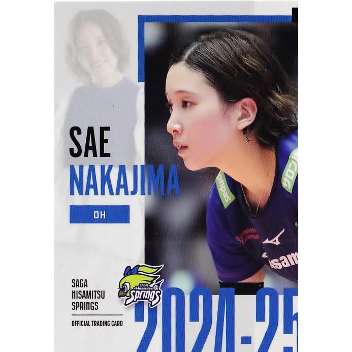 19 【中島咲愛】2024-25 SAGA久光スプリングス トレーディングカード