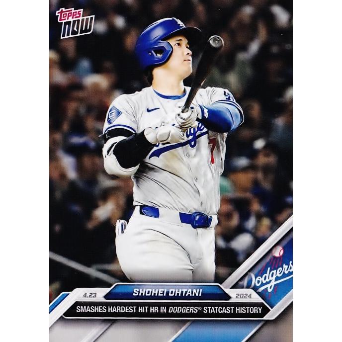 113【大谷翔平/ドジャース】2024 MLB TOPPS NOW [2024.4.23] 球団史上