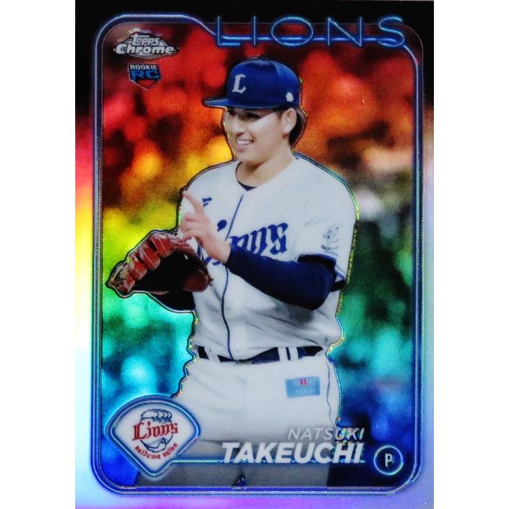 118 【武内夏暉(ROOKIE)/埼玉西武ライオンズ】2024 Topps Chrome NPB