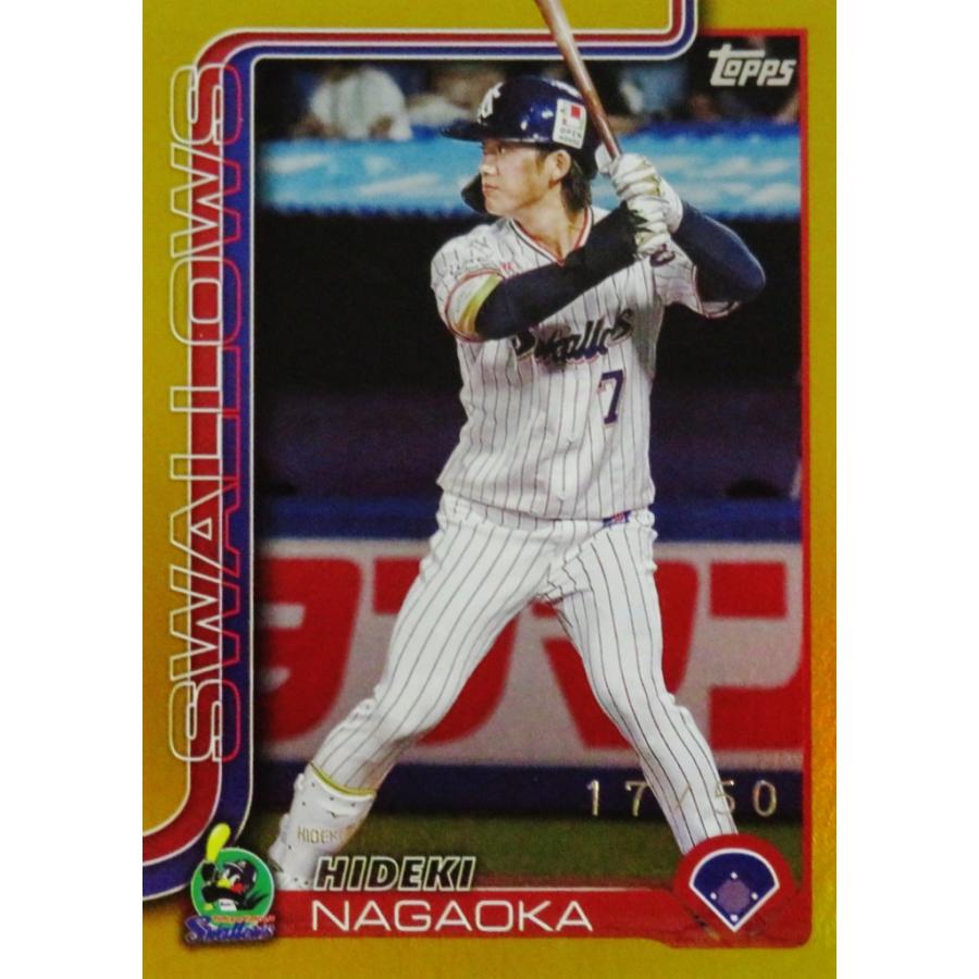 長岡秀樹/東京ヤクルトスワローズ】Topps 2025 NPBベースボールカード