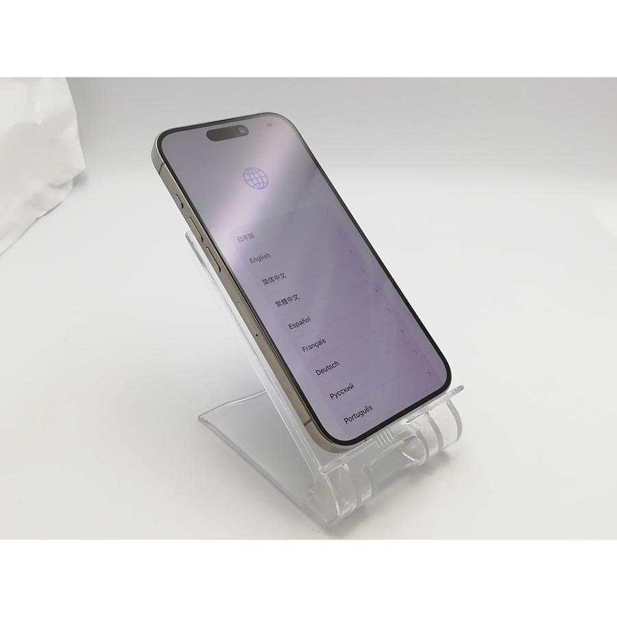 中古】Apple 国内版 【SIMフリー】 iPhone 15 Pro 256GB ナチュラル