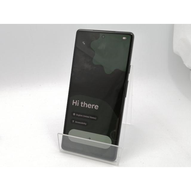 中古】Google au 【SIMフリー】 Pixel 6a チョーク 6GB 128GB GB17L