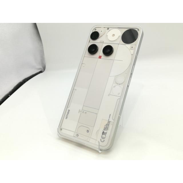 中古】NOTHING 国内版 【SIMフリー】 Nothing Phone (3) ホワイト 12GB