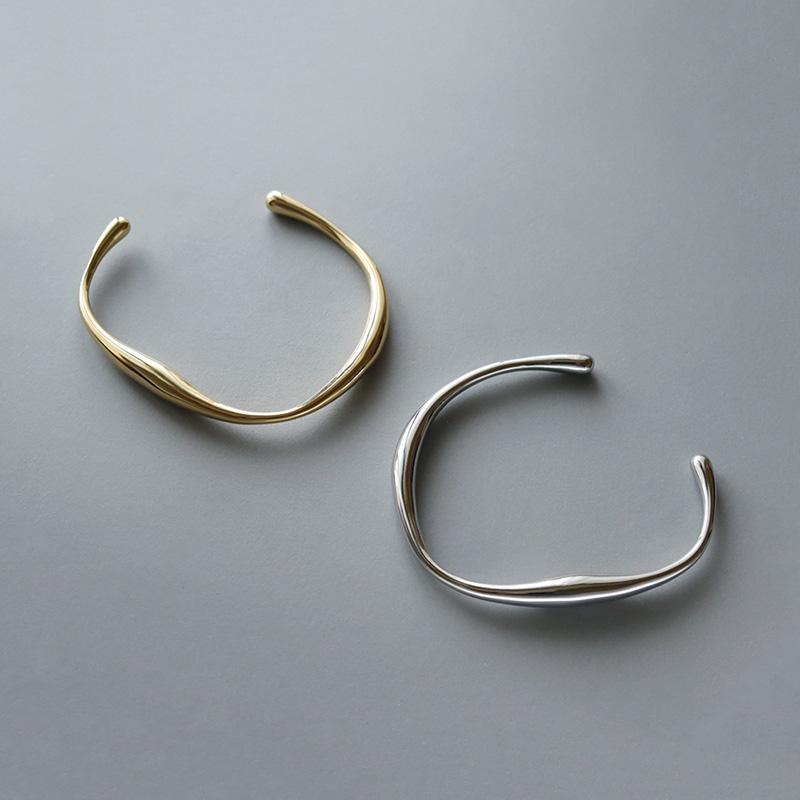 Jewel VOX バングル ブレスレット レディース 変形 ウェーブ