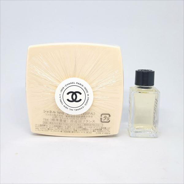 シャネルN゜5サヴォンa石けん2コ75g標準重量オードゥトワレットa19mL1
