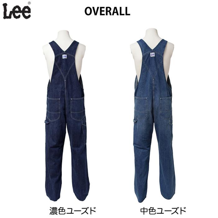 Lee（リー） LM7254 オーバーオール DUNGAREES ヒッコリ― ユーズド