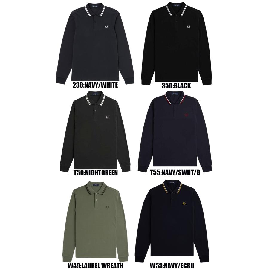 FRED PERRY（フレッドペリー） 長袖 ポロシャツ M3636 国内正規品