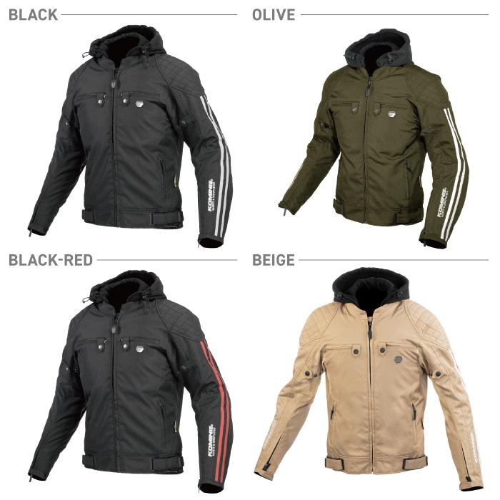 コミネ（Komine） JK-614 プロテクトウインターパーカ KOMINE 07-614