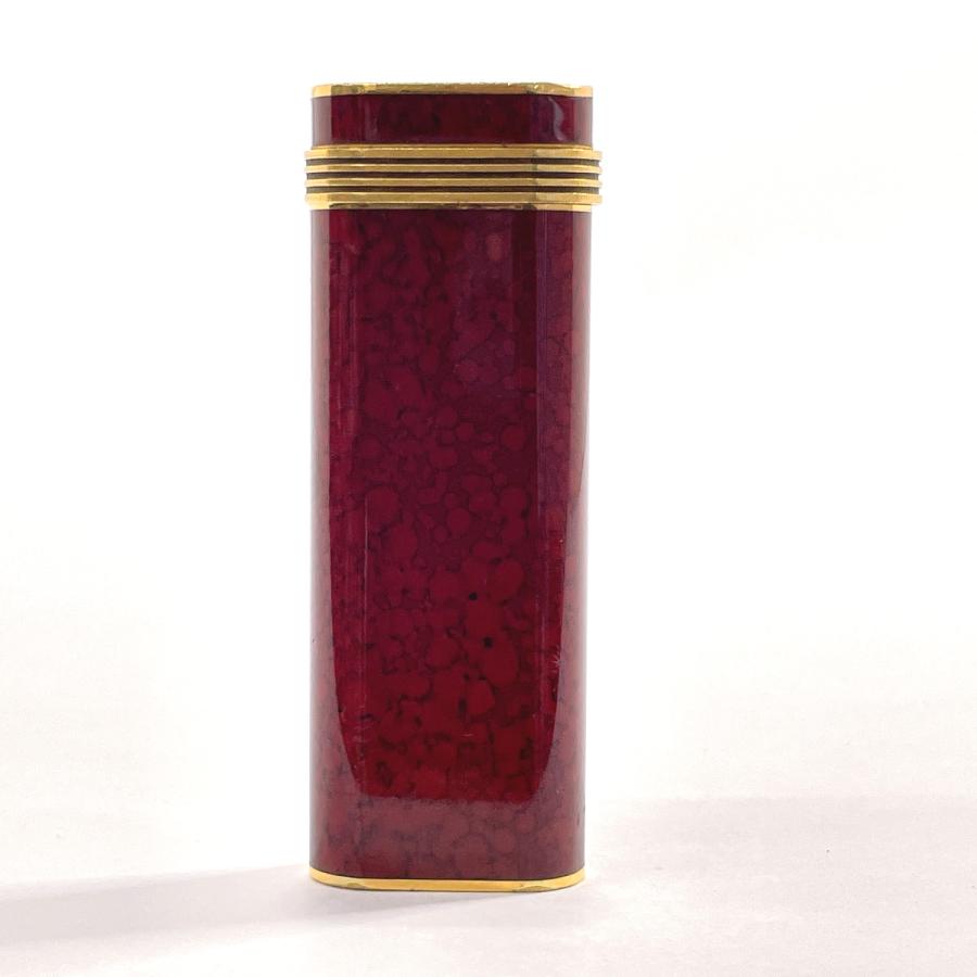 Cartier（カルティエ） ライター ガスライター メタル ボルドー 喫煙具