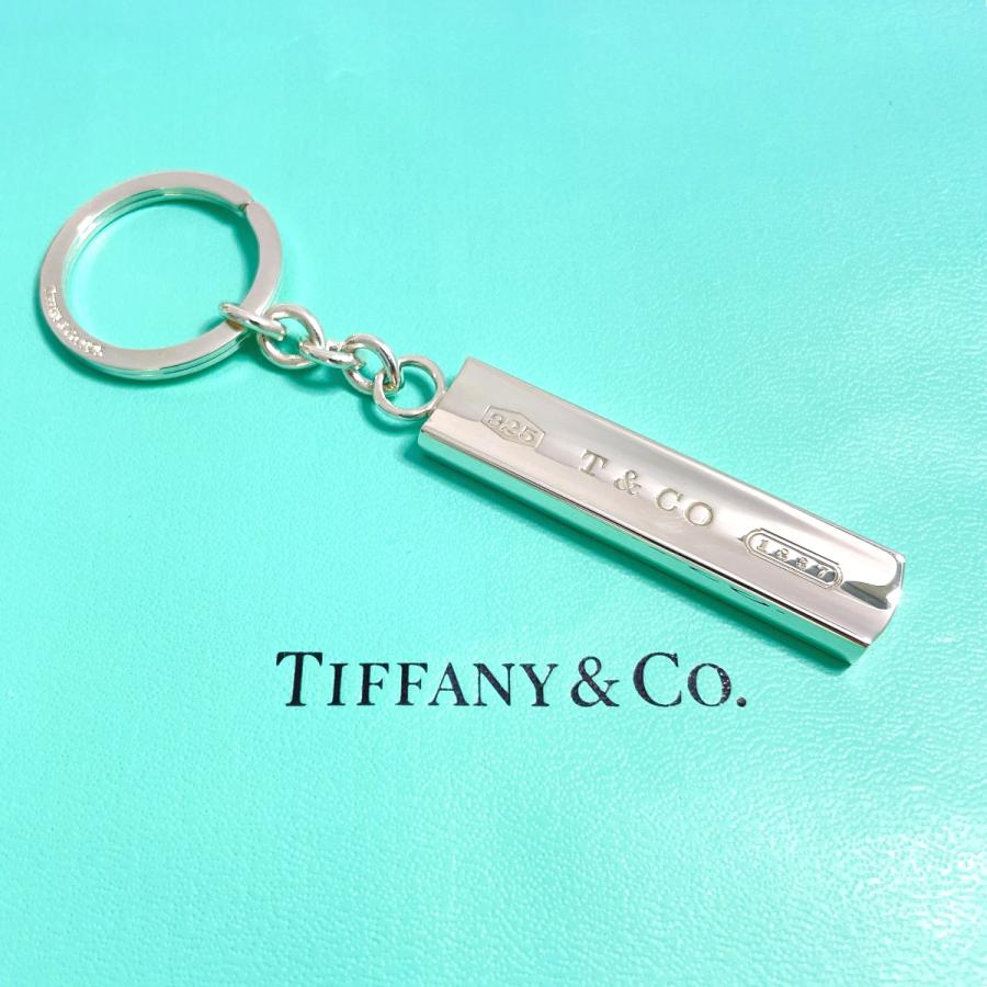 TIFFANY&Co.（ティファニー） キーホルダー 1837 バー キーリング