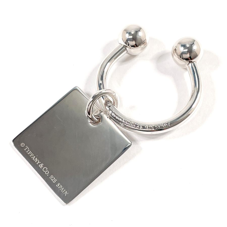TIFFANY&Co.（ティファニー） キーリング スクエアチャーム シルバー