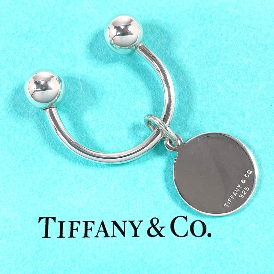 TIFFANY&Co.（ティファニー） ラウンド タグ キーリング キーホルダー