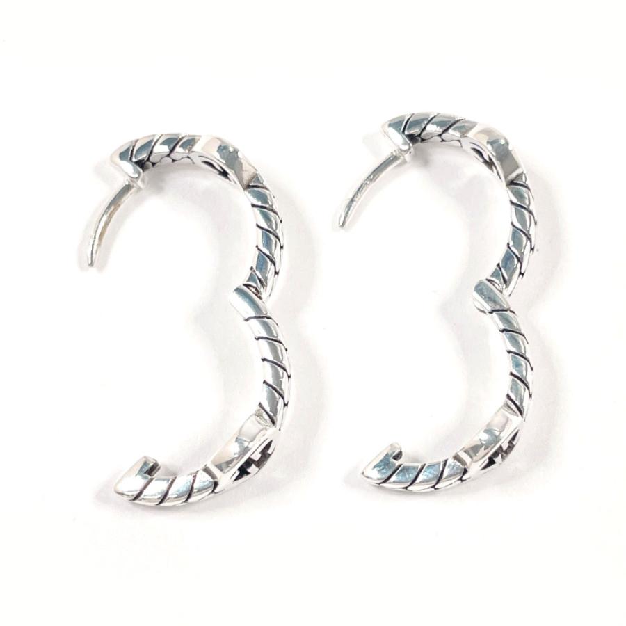 GUCCI（グッチ） ピアス インターロッキングG フープピアス シルバー