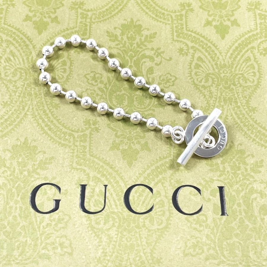 GUCCI（グッチ） ブレスレット ボールチェーン シルバー925