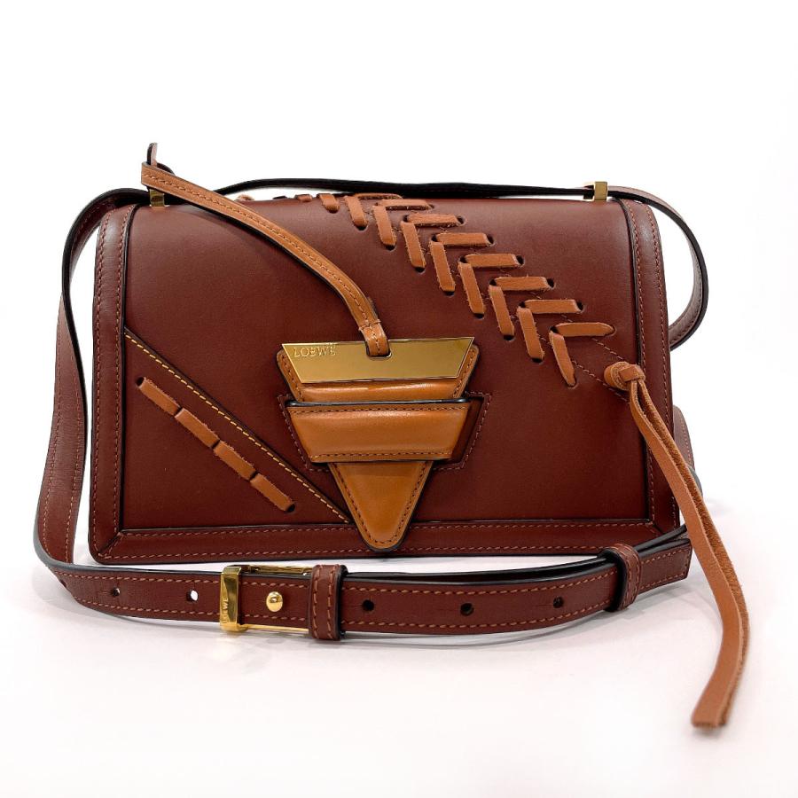 LOEWE（ロエベ） ショルダーバッグ 2WAY バルセロナ レース レザー