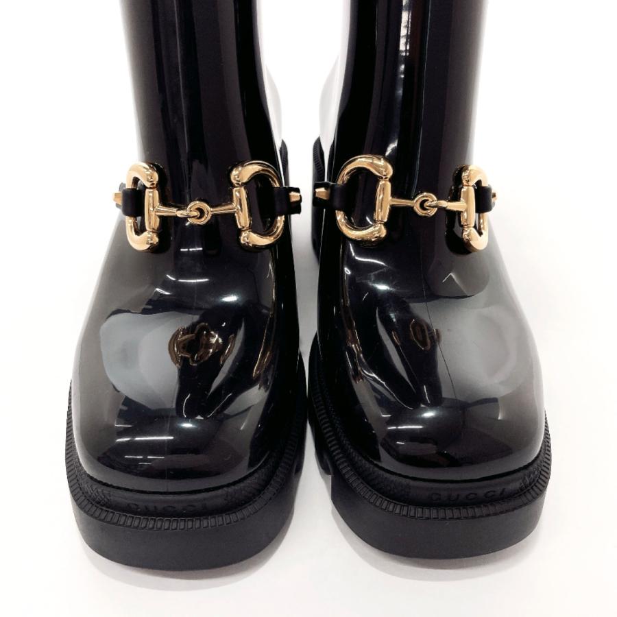GUCCI（グッチ） ブーツ 659707 ホースビット レインブーツ ロング