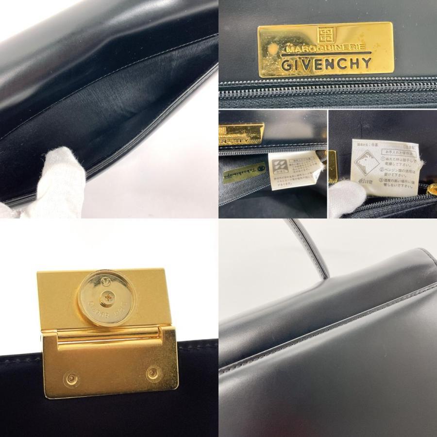 ジバンシー Givenchy ハンドバッグ フォーマルバッグ ロゴ レザー