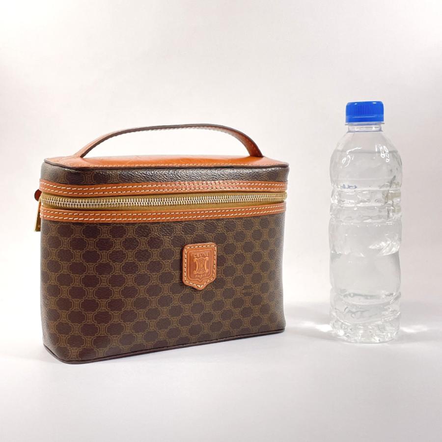 CELINE（セリーヌ） ハンドバッグ マカダム バニティバッグ PVC/レザー