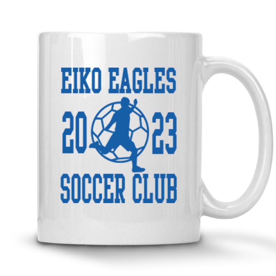 卒団記念品 サッカー マグカップ 名入れ オリジナル 1個から作成 引退