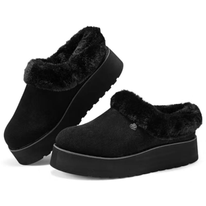 SKECHERS（スケッチャーズ） ムートンスリッポン スリッポン