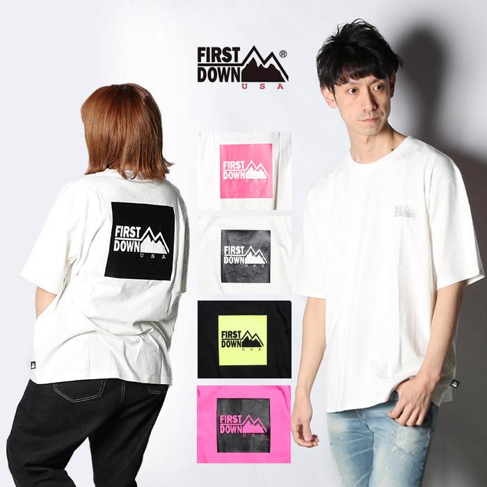 FIRST DOWN（ファーストダウン） プリント 半袖 Tシャツ F701002