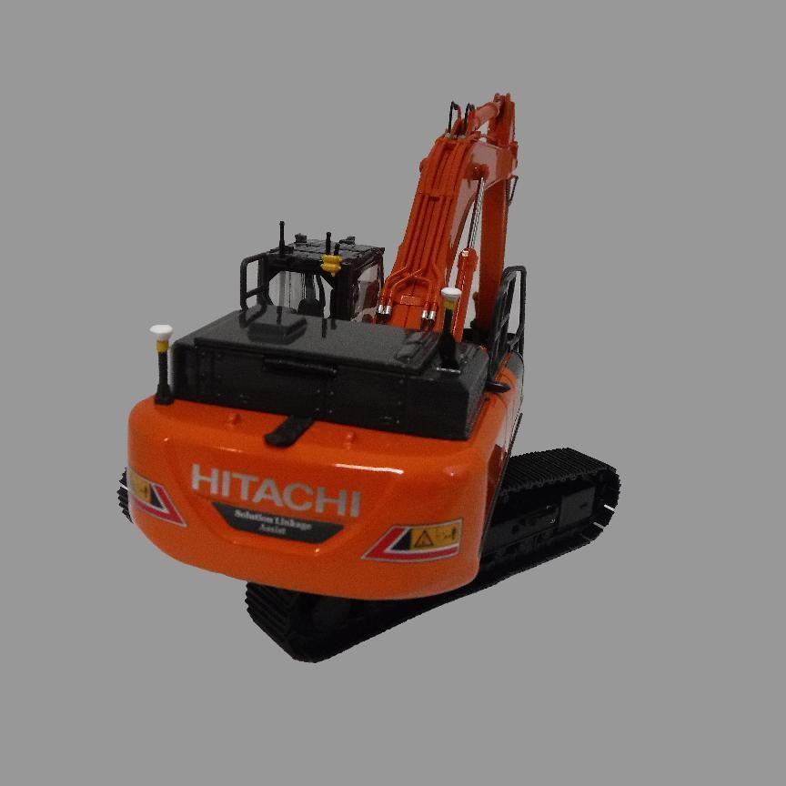 ミニチュア 日立 ショベルカー ICT機 ZX330X-7 日立建機ミニチュア 1