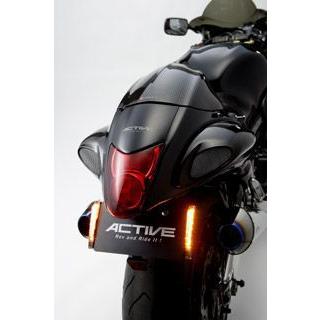 ACTIVE アクティブ LEDウィンカーライセンスホルダー 汎用品 スモーク